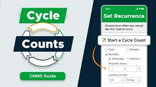 Using Cycle Counts to Audit Your Parts Inventory | CMMS Tutorial