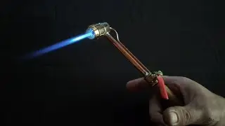 Powerful gasoline burner made with your own hands !!!
