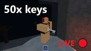 Trying to obtain 50 keys in Infectious Smile! | Roblox Livestream