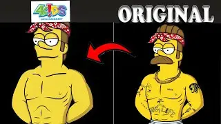 4kids censorship in Simpsons 4k