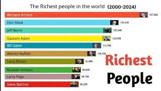 top richest people in the world (2000-2024) / new update / richest person