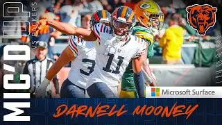 Darnell Mooney Mic'd Up vs Packers 'I couldn't see the ball' | Chicago Bears