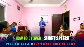 How to deliver a Short Speech || Overcome your fear of Speaking in front of people