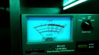 MFJ-870 SWR/POWER meter review