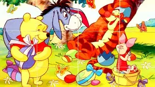 Winnie the Pooh - Presents - play cubes puzzles for kids from cartoon Winnie the Pooh Disney