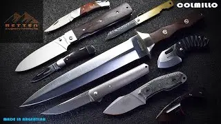 Boker Arbolito Colmillo Fixed Blade Dagger Major Hunting Knife - Guayacán Wood Unboxing Comparison