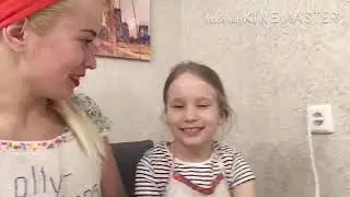 Бисквитный торт с фруктами. Готовим с дочками❤️