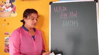 Maths- UKG ENGLISH Medium || vibho Pre School ||