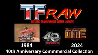 Transformers 40th Anniversary Commercials Collection 1984-2024