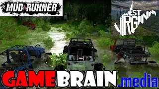 Mudrunner + mods @ West Virginia for JAKARTA - p1 - SE to SW - almost!