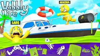 IM SÄURE-SEE mit der LUXUS YACHT SCHWIMMEN?! - Wobbly Life GEHEIMNISSE!