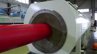 Экструзионная линия для производства ПНД труб