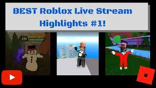 That SNIPE! Roblox Live Stream Highlights #1!
