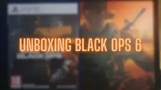 Le mini unboxing ! (Call of Duty: Black Ops 6 Steelbook)