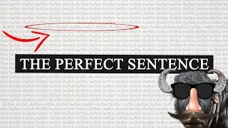 The Perfect Sentence... Buffalo buffalo Buffalo buffalo buffalo buffalo Buffalo buffalo