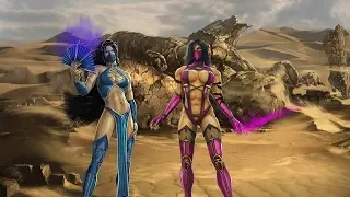 Mortal Kombat IX - Tag Ladder - Mileena & Kitana