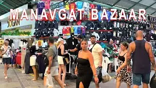 Der MONTAGS Basar in Manavgat 4K SIDE Türkei 2025🥰🇹🇷 