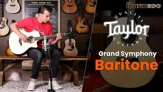 Sound Check Demo Video: Taylor Custom Shop Grand Symphony Baritone 6-String Acoustic
