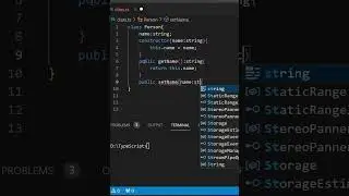 How To Create Getter & Setter Methods For A TypeScript Class