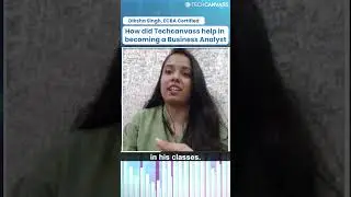 Financial Analyst to Business Analyst - Techcanvass