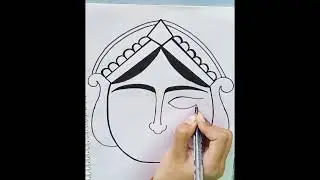 How to draw Durga maa Drawing / durga ji drawing / beautiful drawing / durgamaa /