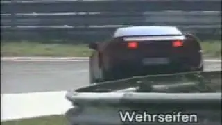 Honda NSX 1990 in nurburgring nordschleife