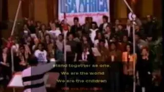 WE are THe World (with words) Karaoke