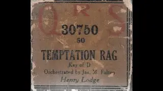 Temptation Rag - Piano Roll