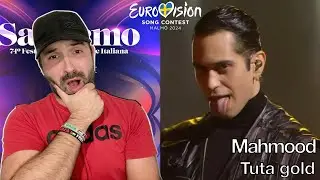Reaction 🇮🇹: Mahmood - Tuta gold (Sanremo 2024) Eurovision 2024 Italy