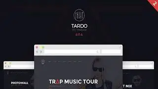 DJ TARDO // Music & Producer Bootstrap Template | Themeforest Website Templates and Themes