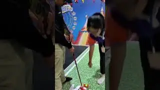 Serunya bermain Mini Golf di Malang Smart Arena.. 😉