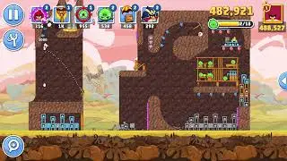 Angry Birds Friends Level 8 Tournament 1476 three stars NO POWER-UP walkthrough 2024-11-21