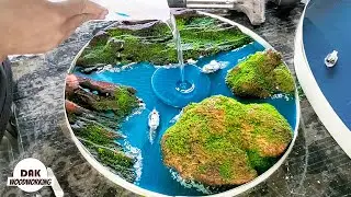 How to make an Epoxy River Table | Amazing Woodworking Projects | Resin Art