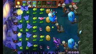 Plants Vs Zombies прохождение мода Expanded And Enhanced 2.0 #4