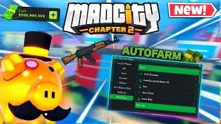 💰🤑OMG! Roblox Mad City OP GUI! (AUTOFARM FOR FREE, AND MORE!)