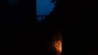 POV You're Sitting by the Fire, Watching the Fireflies by the Lake