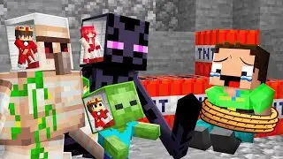 Semlaki Familie Kontrolliert Monster GEHIRNE um Billy ZU ENTFÜHREN in Minecraft!