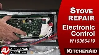KitchenAid Stove - Unit Will Not Power Up - Electronic Control Repair
