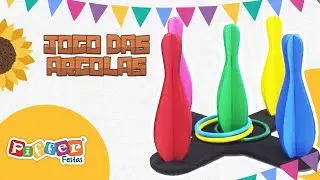 INSTRUÇÃO DE MONTAGEM JOGO DE ARGOLAS
