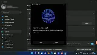 How to setup Fingerprint Lock in Asus VivoBook