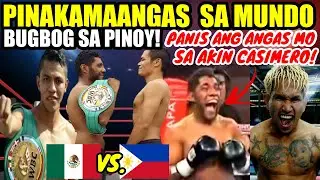 PINOY BINUGBOG ANG PINAKAMAANGAS NA BOXER | PANIS SI CASIMERO DITO SA ANGASAN