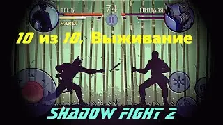 Shadow Fight 2. 10 из 10 побед. Выживание. Игровой канал DUNNizbattle