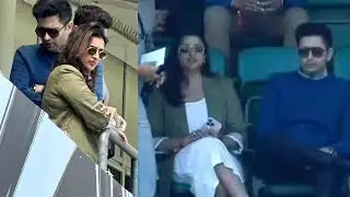 Parineeti Chopra & Raghav Chadha Spotted in London for Watching finals between india and australia.