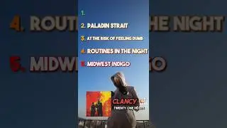 Ranking the best songs on Clancy 🔥 #twentyonepilots #clancy #album #ranking #songs #music #shorts