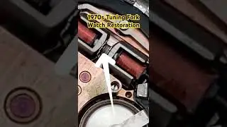 Amazing Tuning Fork Watch - 1970s Technology #citizenwatch #watchmaking #watchrestoration