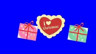 green screen effects - free video - Transitions - Snow - Gifts - stock footage - free 1080p