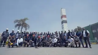زيارة الإدارة العليا لحديد المصريين لمصنع المجموعة بالعين السخنة وتكريم المميزين