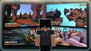 Trying the NEW Bedwars maps! (insane gameplay + clutch)