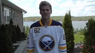 Marcus Foligno of the Buffalo Sabres Challenges You to Support BE THE GAME