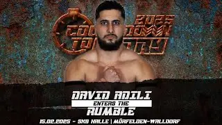 [FIGHTBACK-WRESTLING] David Adili plant seinen Weg an die Spitze! (05.02.2025)